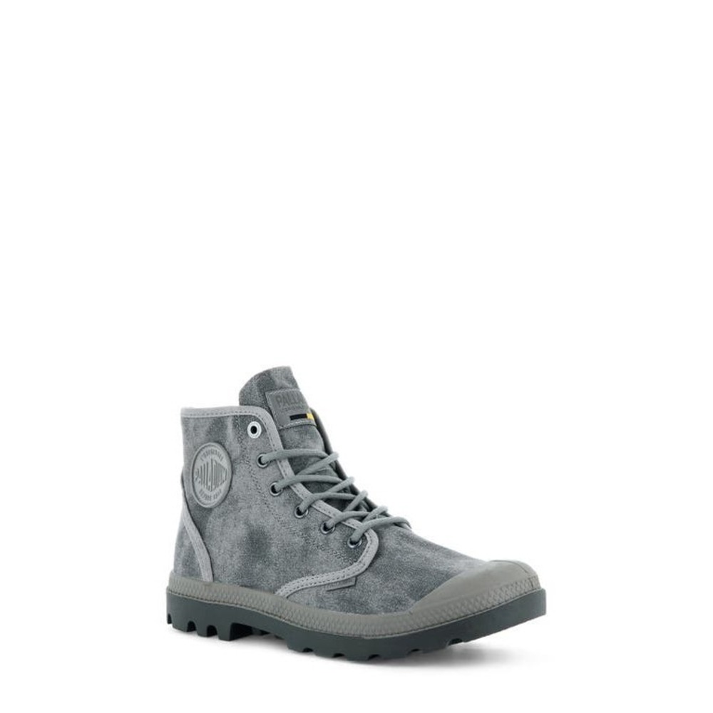 Pampa Unisex Hi Wax Boots , Grey , 3.5